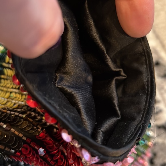 SOLD NWT Alice + Olivia Sequin & Beaded Jacket with Multi Colored Block Small - Picture 15 of 15